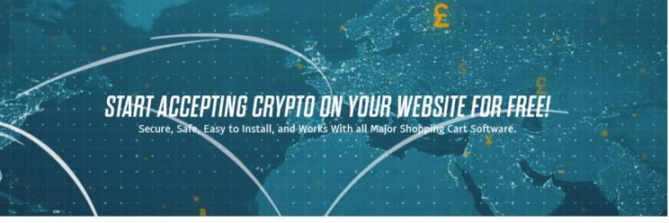 Crypto Billings banner from the WordPress.org listing: Start accepting crypto on your website for free. Secure, safe, easy to install, and works with all major shopping cart software.